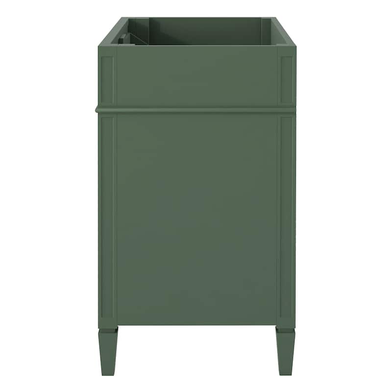 30'' Bathroom Vanity without Top Sink, Modern Bathroom Storage Cabinet with 2 Drawers and a Tip-out Drawer (NOT INCLUDE BASIN)