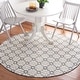 preview thumbnail 71 of 85, SAFAVIEH Handmade Vermont Savine Wool Rug 6' Round - Ivory/Green - Round