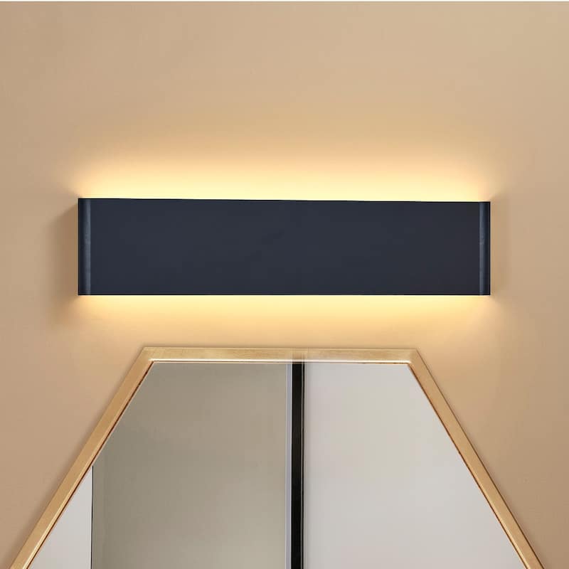 Long Streak Led Wall Sconce 46 Inch Black
