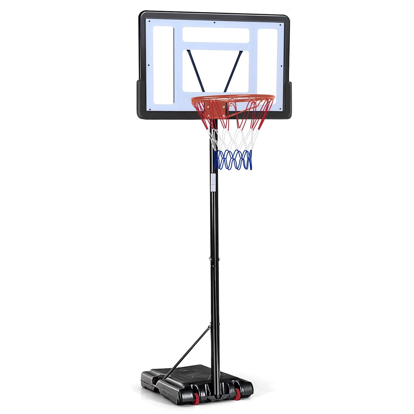 新品✨️ バスケットゴール 135-270cm キャスター付き 2つネット付き 新品未使用品 バスケットゴール 135-270cm キャスター付き 2つ