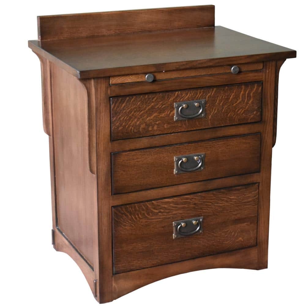Mission Crofter 3 Drawer Nightstand