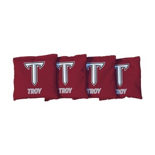 Troy Red Cornhole Bags