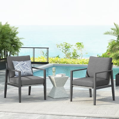 Christopher Knight Home Contemporary Comfort Lounge Chair Set of 2