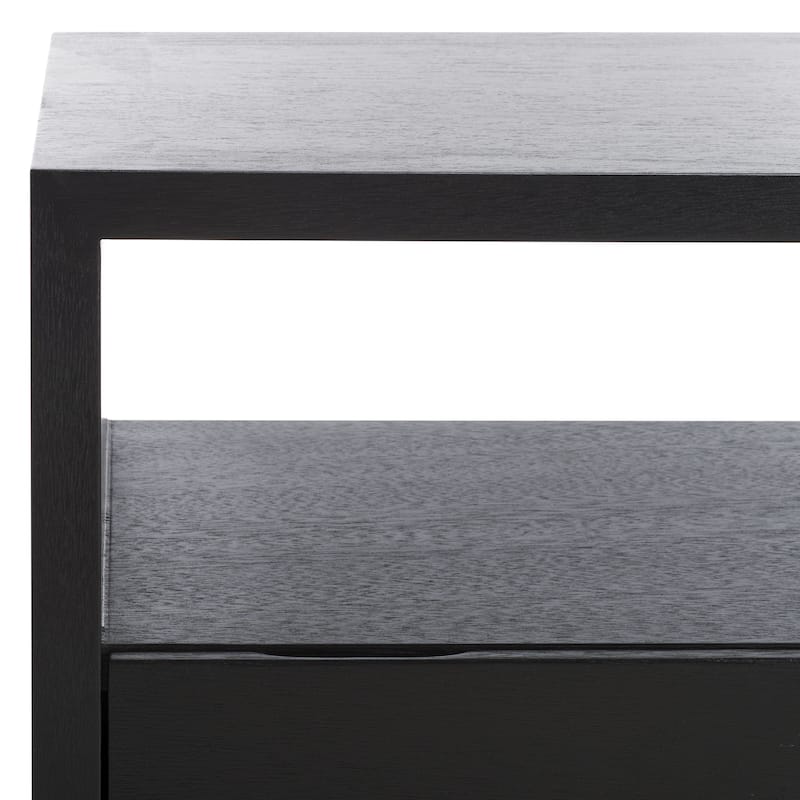 SAFAVIEH Jeannie 2-Shelf Single Drawer Console Table - 42" W x 14" D x 30" H - 32Wx15Dx30H