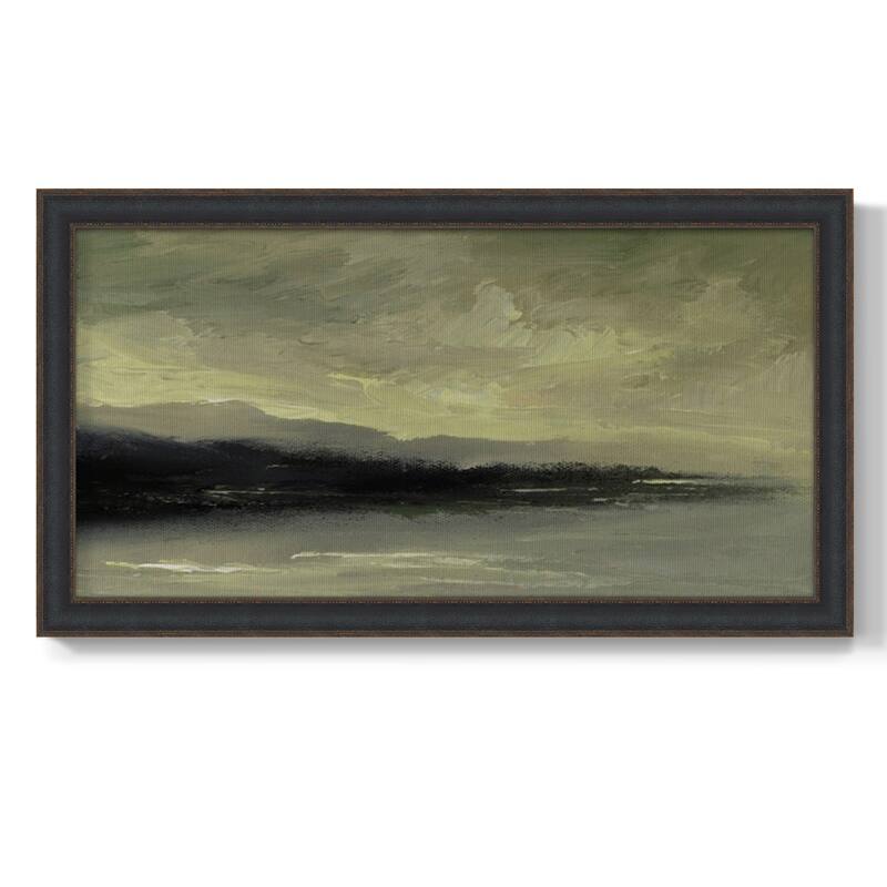 Coastal Dawn Premium Framed Canvas- Ready to Hang