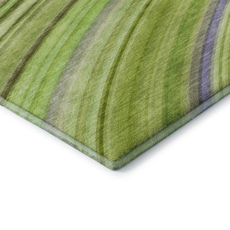 Premium Washable Super Soft Striped Abstract Mayfield Rug