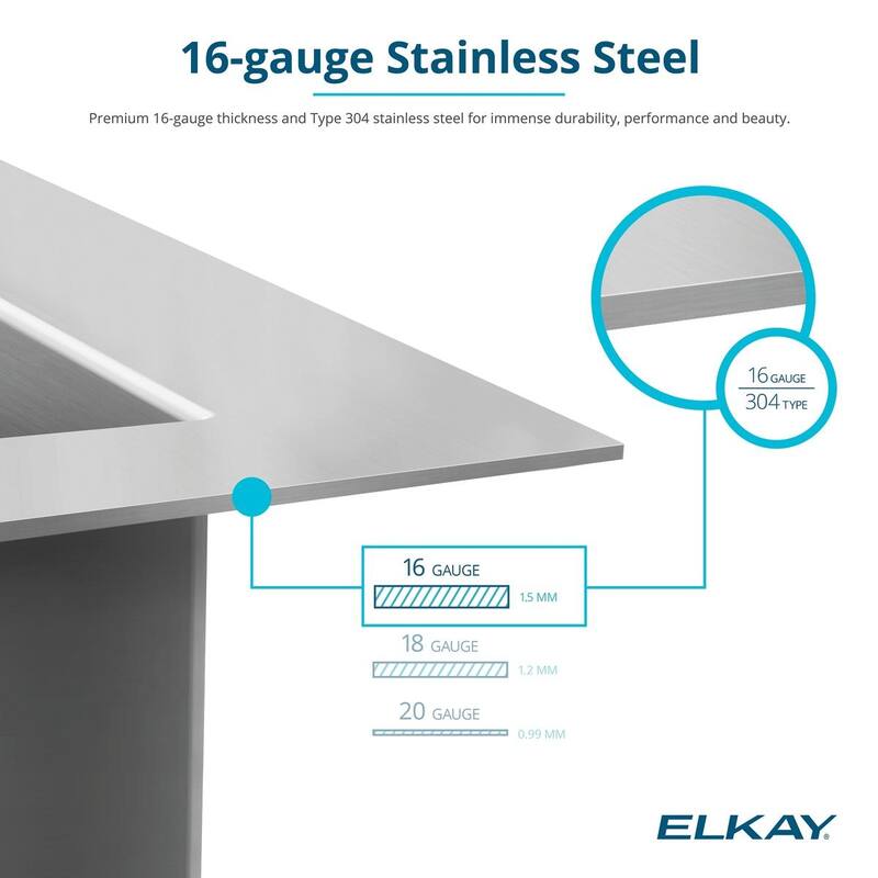 Elkay Crosstown 16 Gauge Workstation Stainless Steel, 31.5" Equal Double Bowl Sink Kit with Filtered Beverage Faucet
