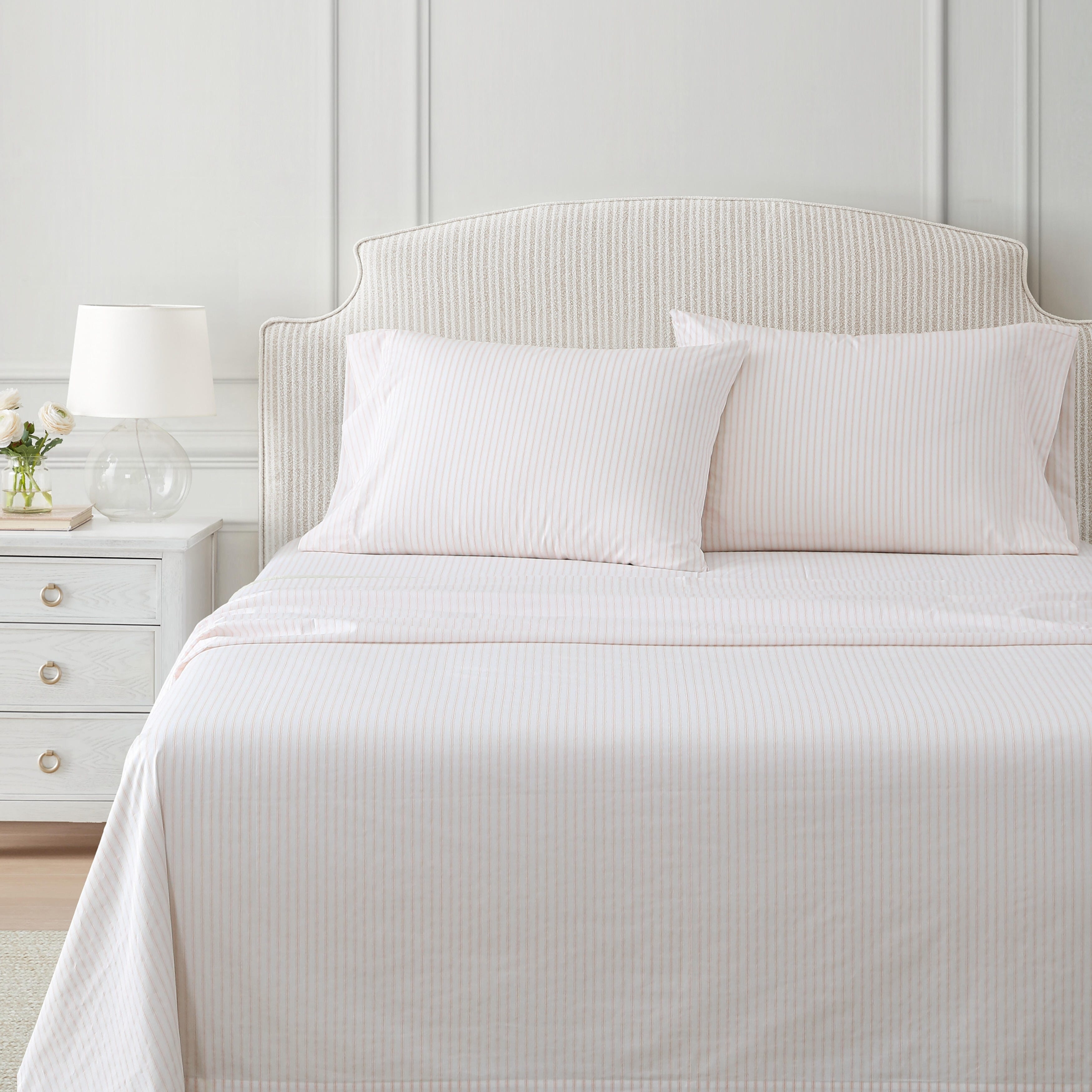 Martha Stewart Printed Cotton Percale Sheet Set