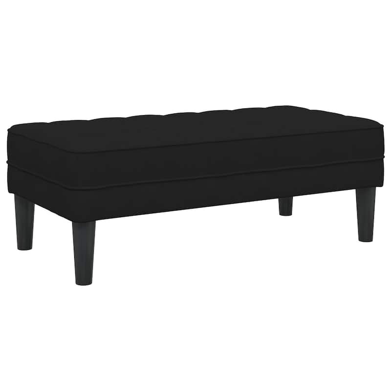 Handy Dual-Color Storage Bench - 44.5 x 22.4 x 15.4 in