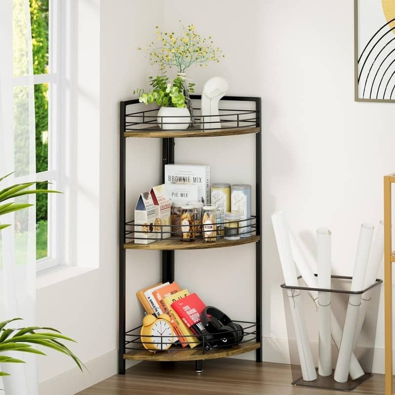 Bathroom Corner Shelf Stand