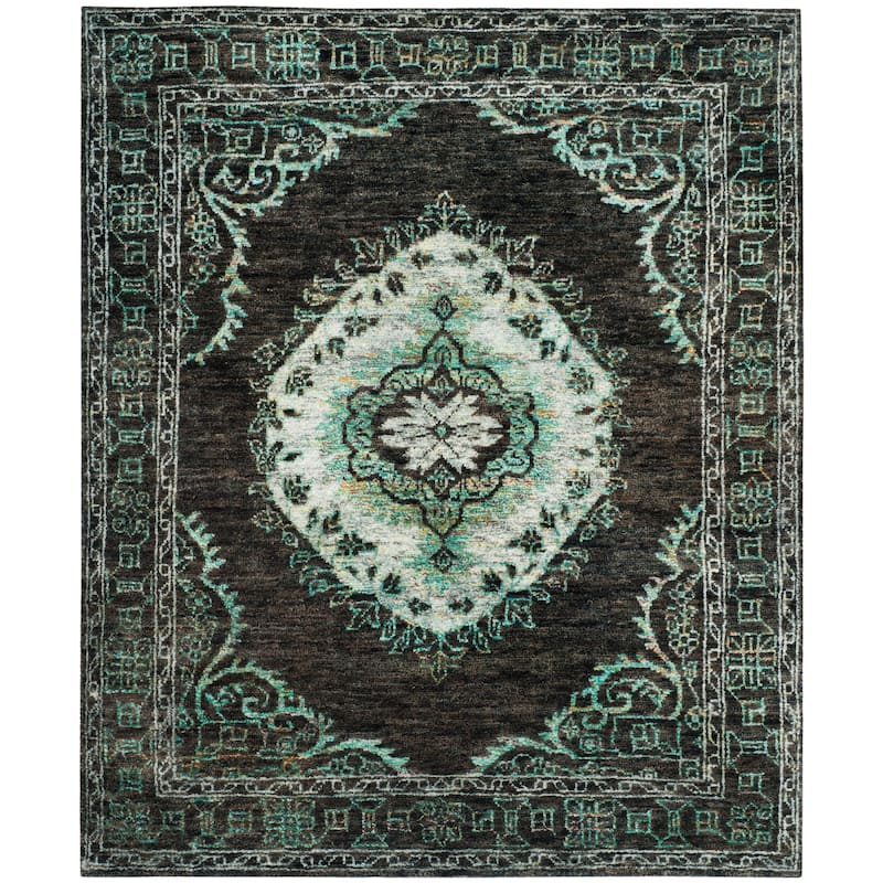 SAFAVIEH Hand-knotted Tangier Nurten Modern Wool Rug