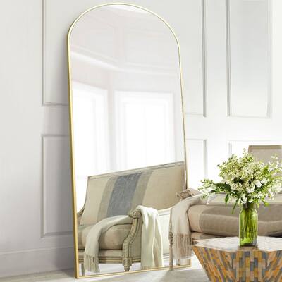 Arched Full-length Standing Floor Mirror