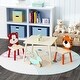 preview thumbnail 12 of 16, 3PCS Kid Wood Toddler Table and Chair Set