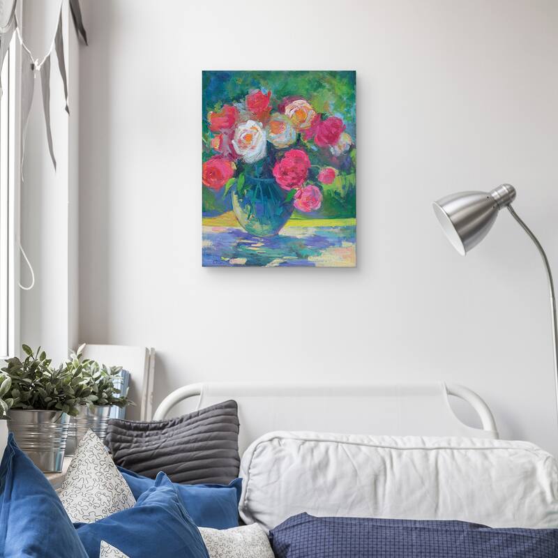 Pretty Petals by Alexi Fine Canvas Art Print