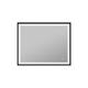 Wall Mounted Back Light Bathroom Framed LED Mirror Anti- Fog With Dimmable Light Touch Sensor And Memory Function