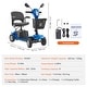 preview thumbnail 10 of 26, Mobility Scooter for Adults & Seniors - Folding Electric Powered Mobility Scooter