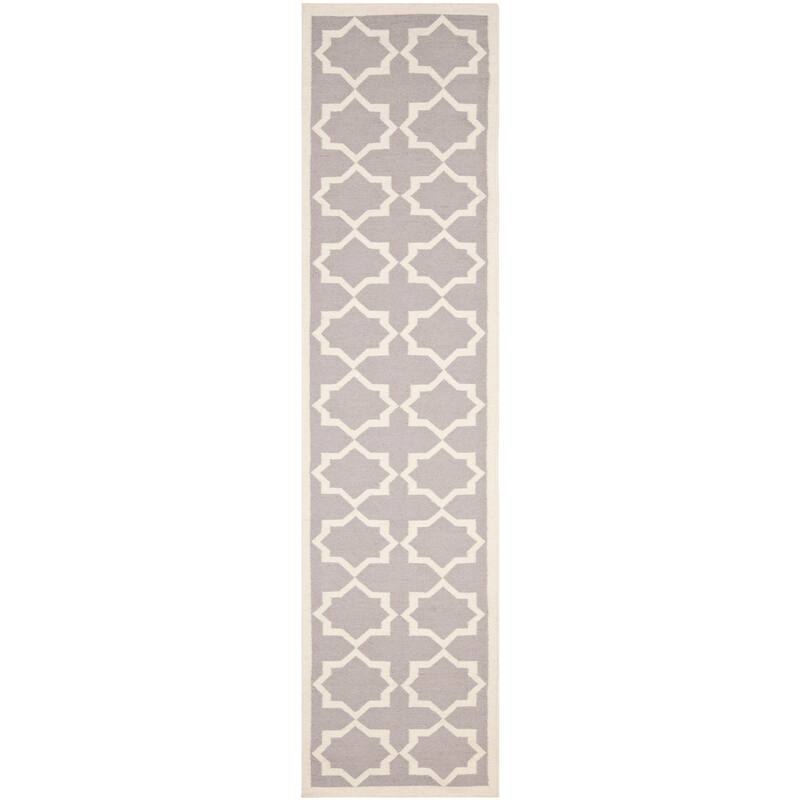 SAFAVIEH Handmade Flatweave Dhurries Cecchina Modern Moroccan Wool Rug