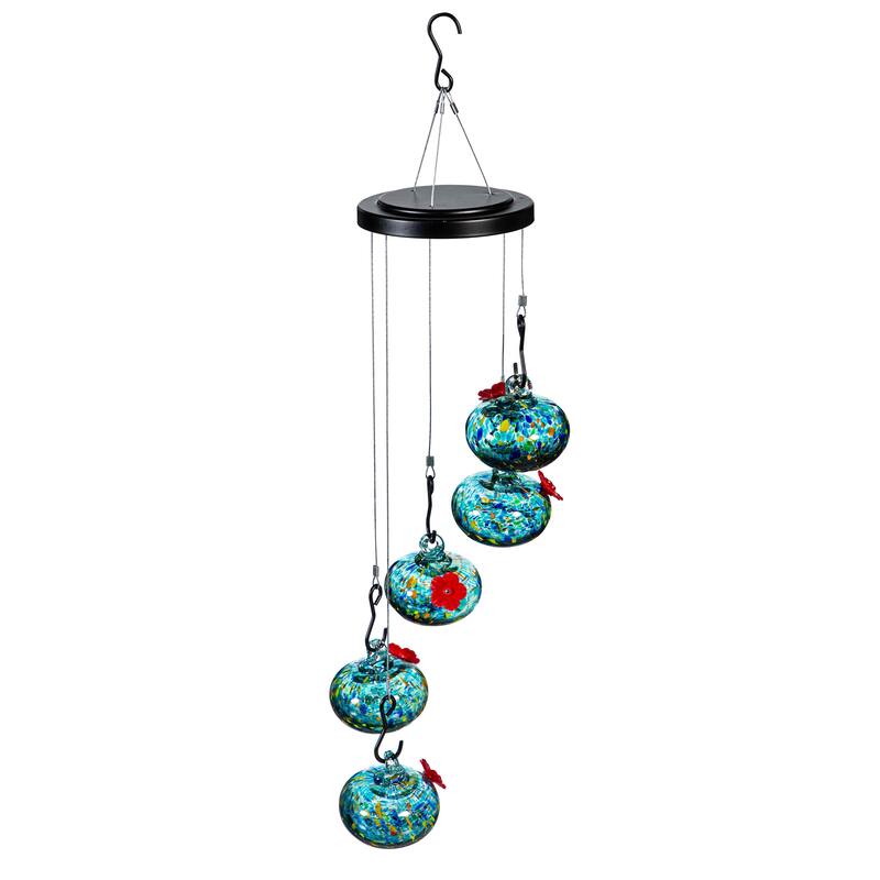 Hanging Hummingbird Feeder, Bundle Of Orbs