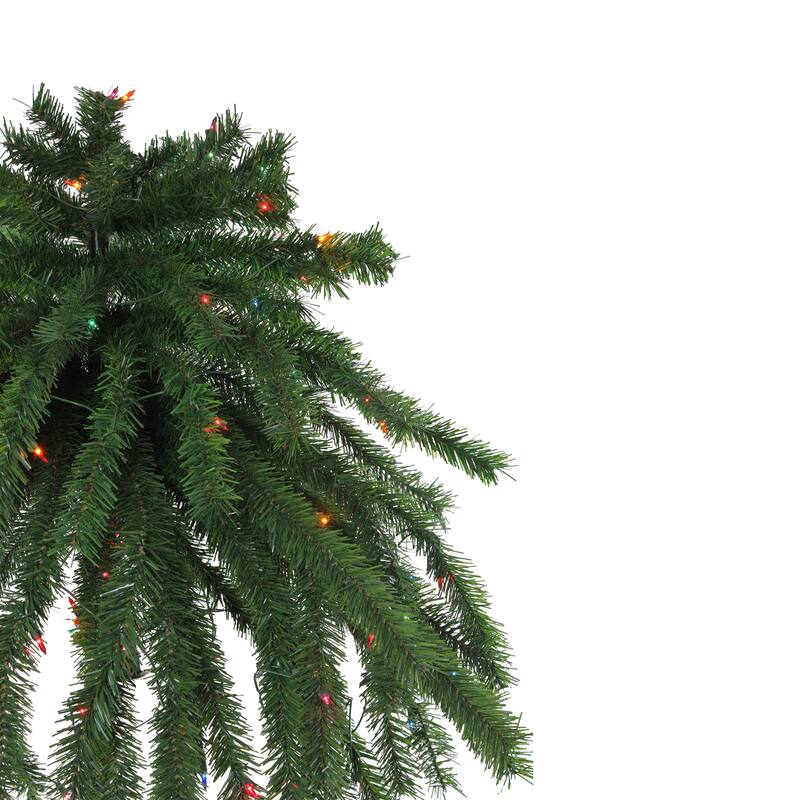 6' Artificial Tropical Outdoor Patio Palm Tree - Multicolor Lights