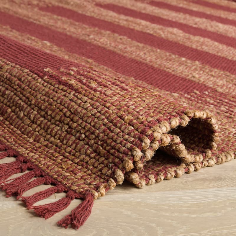 SAFAVIEH Handmade Natural Fiber Julietta Jute & Cotton Rug