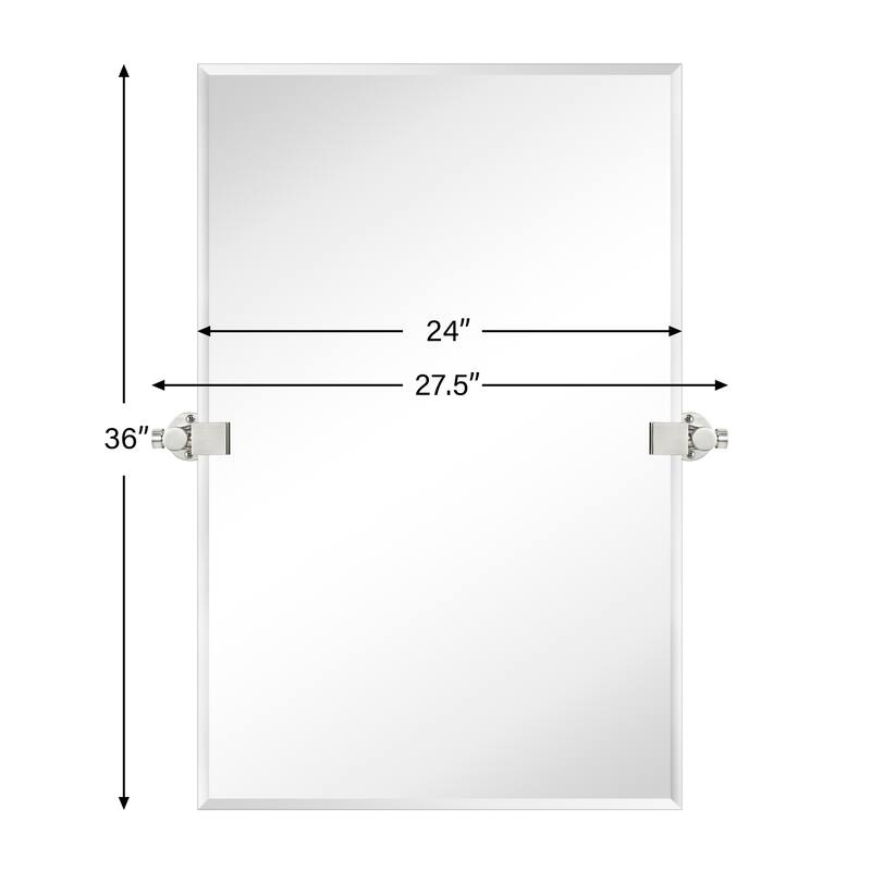 Nethery Rectangle Wall Mirror