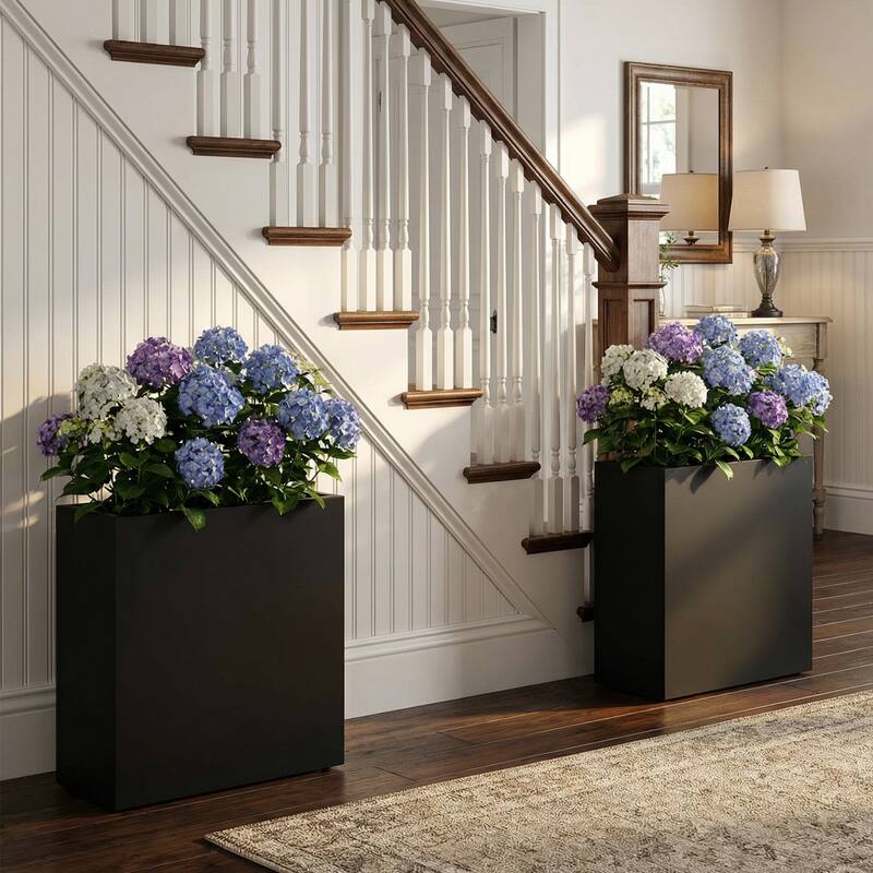 Metal Planters for Outdoor Plants Planter Box