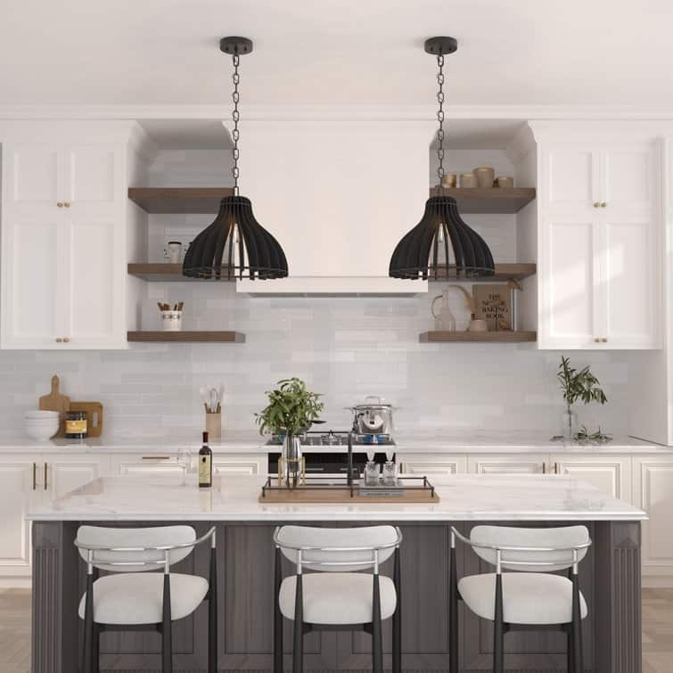 Acroma 1 - Light Kitchen Island Pendant - 1-light