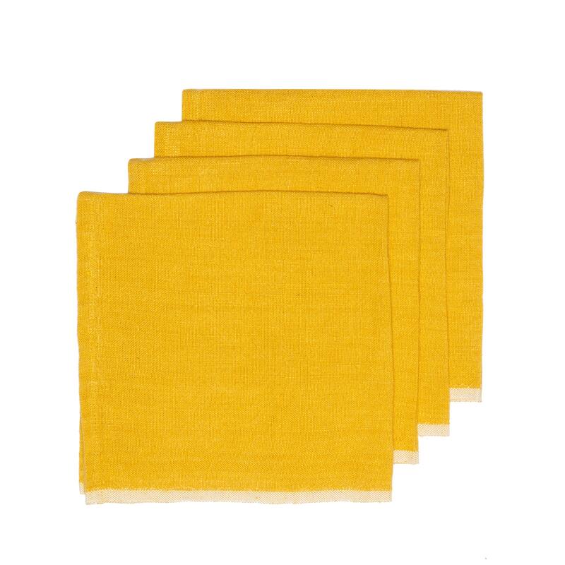 Caravan Chunky Linen Napkins - Set of 4