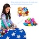 preview thumbnail 163 of 187, Kids Bean Bag Chair Cover Stuffed Animal Storage or Toy Organizer