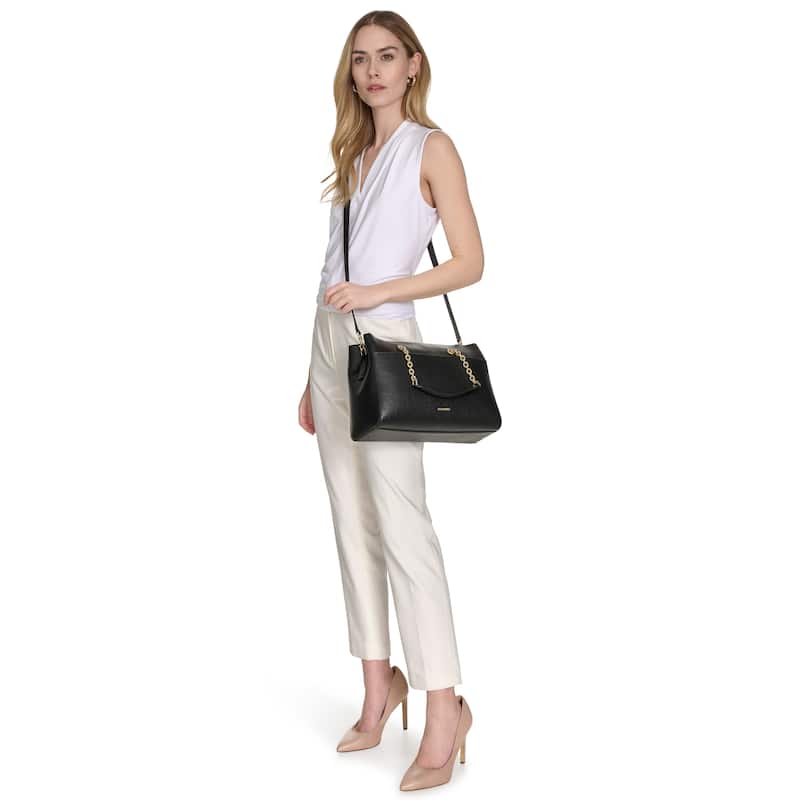Halston Janis Satchel Bag
