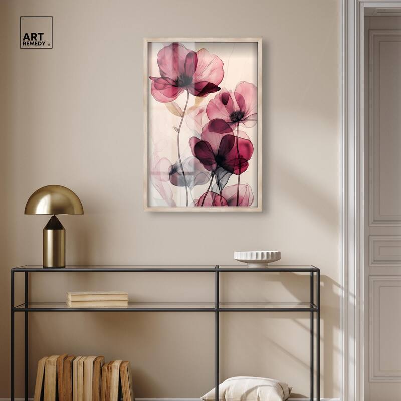 Filigree Flora I Shadowbox by Art Remedy