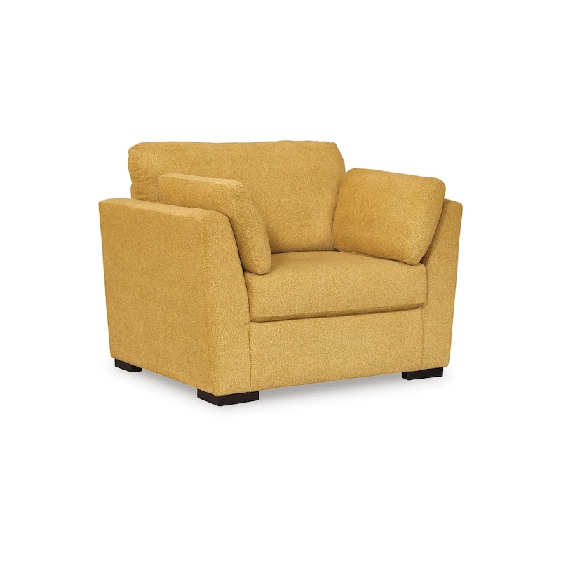 Signature Design by Ashley Keerwick Yellow Oversized Chair - 48"W x 41"D x 39"H