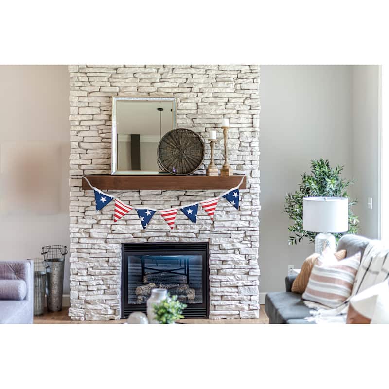 72" Americana July Fourth Banner