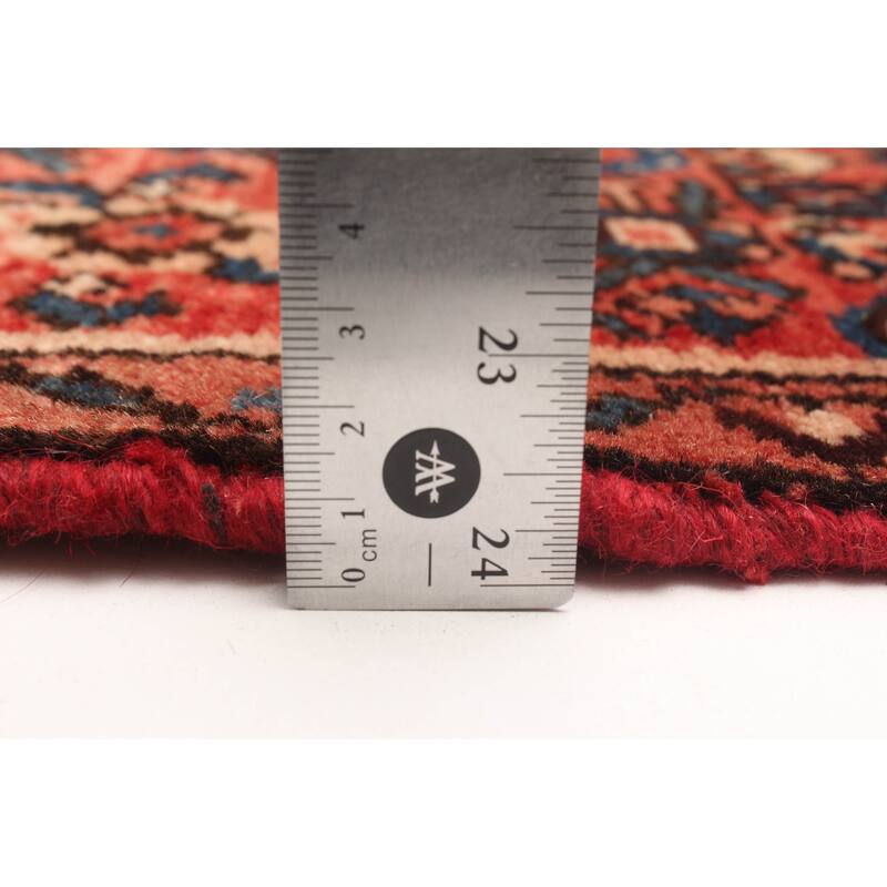 ECARPETGALLERY Hand-knotted Andelz Red Wool Rug - 3'8 x 5'6