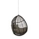 preview thumbnail 3 of 18, Adan Wicker Hanging Chair by Christopher Knight Home - 400 lb limit