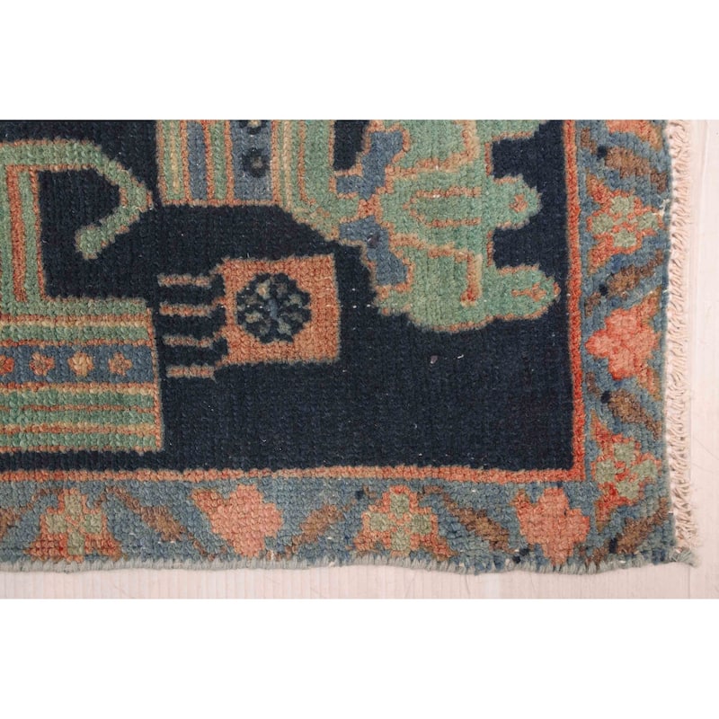 ECARPETGALLERY Hand-knotted Antalya Vintage Copper Wool Rug - 5'3 x 10'9