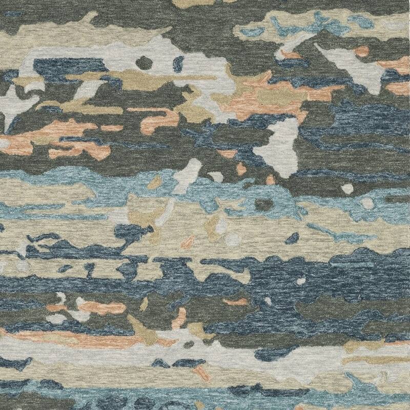 HomeRootsAbstract Modern Rectangle Area Rug