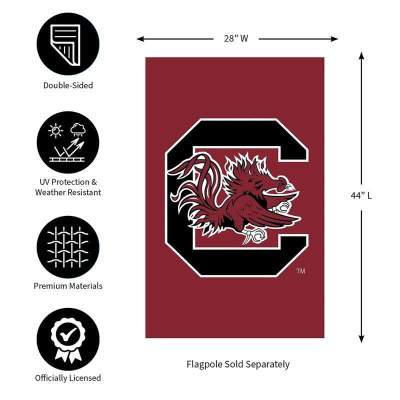 Applique Flag, House Size, University of South Carolina