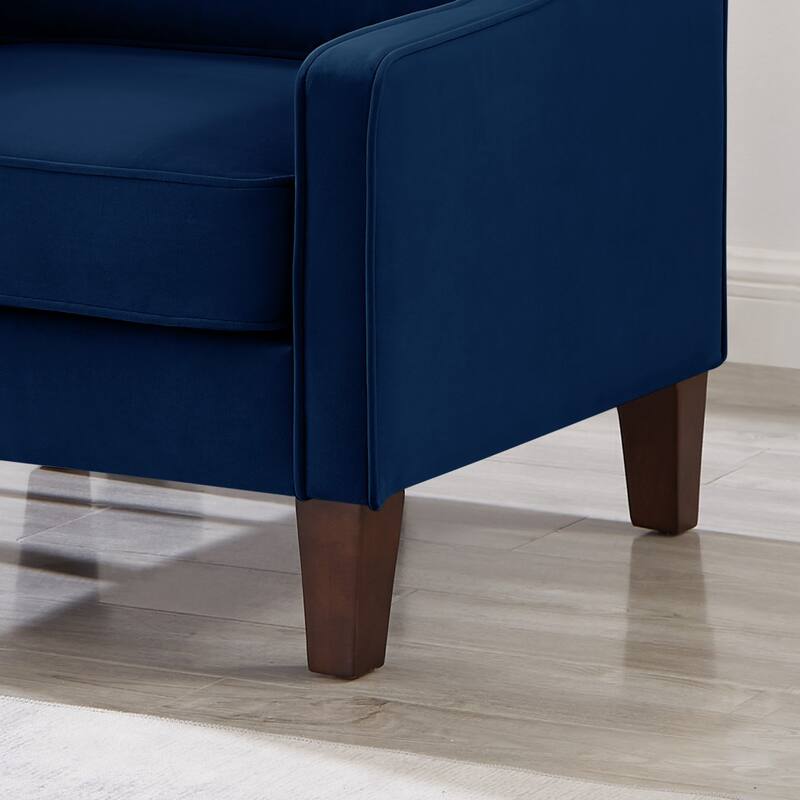 Single Seat Sofa Chair with Wooden Legs