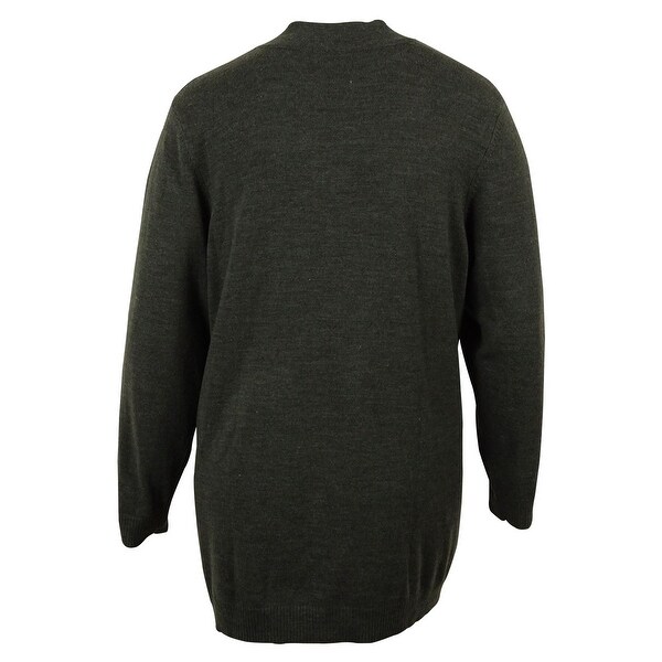 jm collection open front cardigan