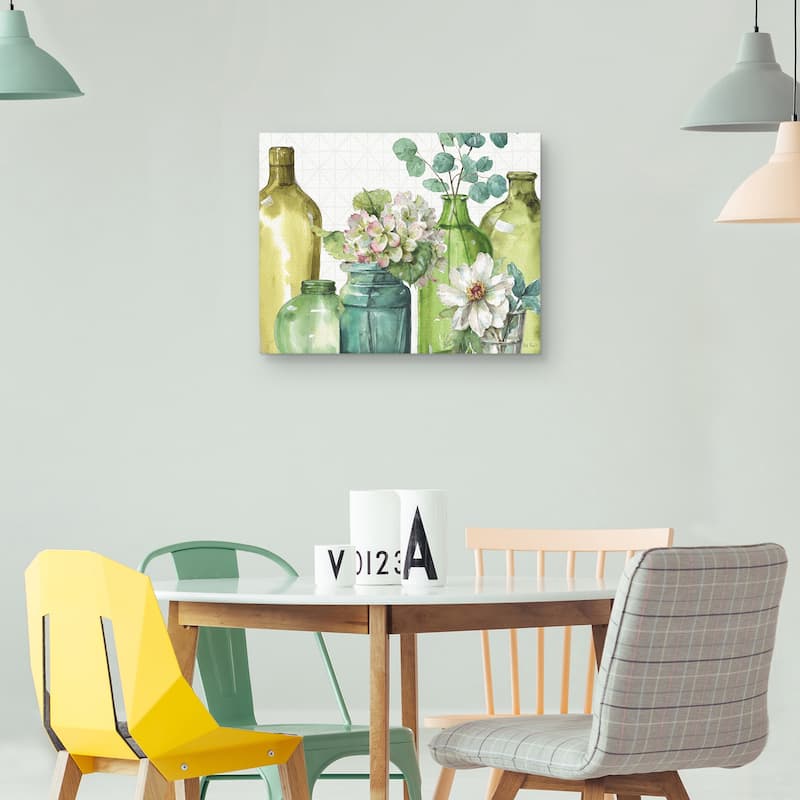 Mixed Greens XLIX by Lisa Audit Canvas Art Print