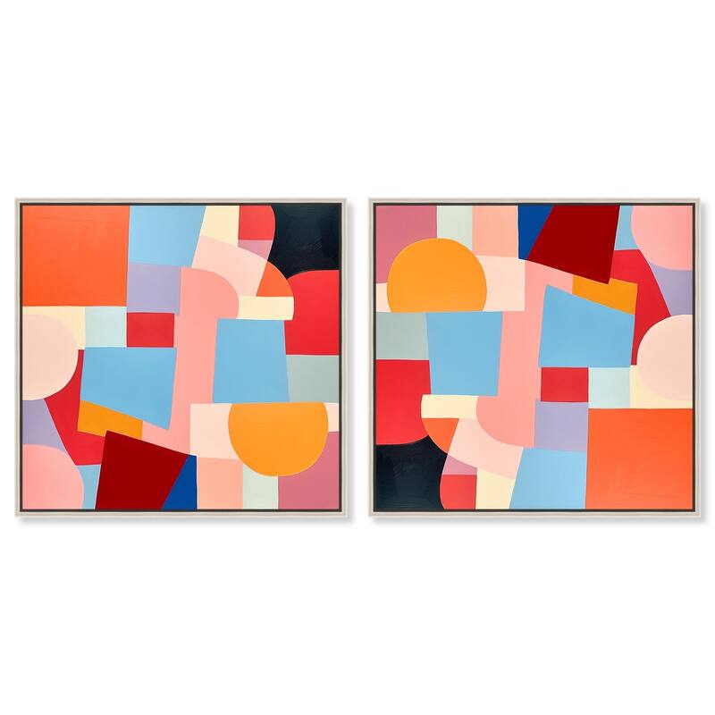 Simple Golden Swallow Canvas by Art Remedy - 16" x 16" - Silver