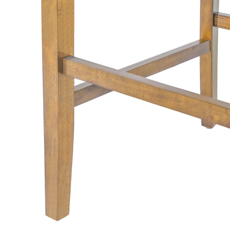 Mayfield Contemporary Linen Barstool (Set of 2) by Christopher Knight Home - 22.25" D x 18.50" W x 44.50" H