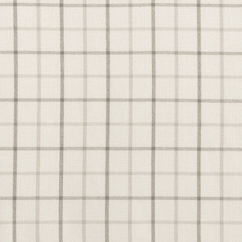 Plaid Rod Pocket and Back Tab Curtain Panel