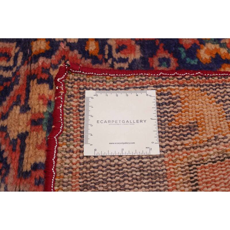 ECARPETGALLERY Hand-knotted Melis Vintage Copper Wool Rug - 2'8 x 10'11