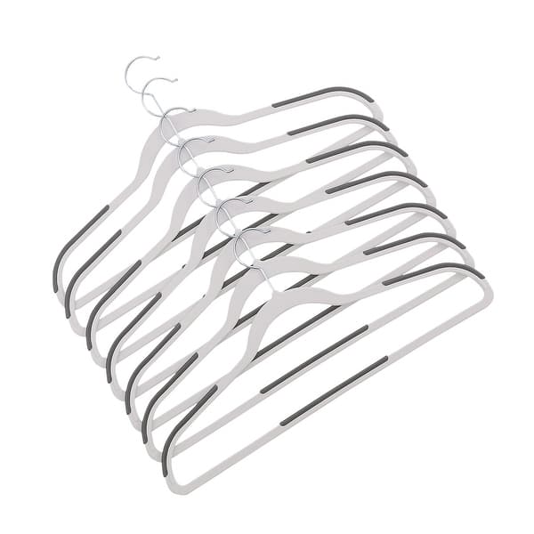 slide 2 of 40, Clothes Hangers Plastic Coat Hangers Non-Slip Space-Saving Swivel Hook