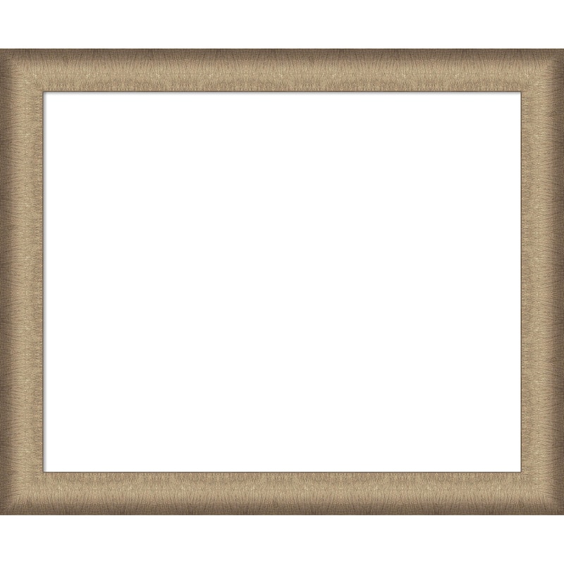 Amanti Art Elegant Brushed Bronze Framed Dry Erase Magnetic Board