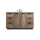 preview thumbnail 1 of 9, Elegant Lighting VF19454 Blake 54" Free Standing Single Basin Vanity Natural Oak