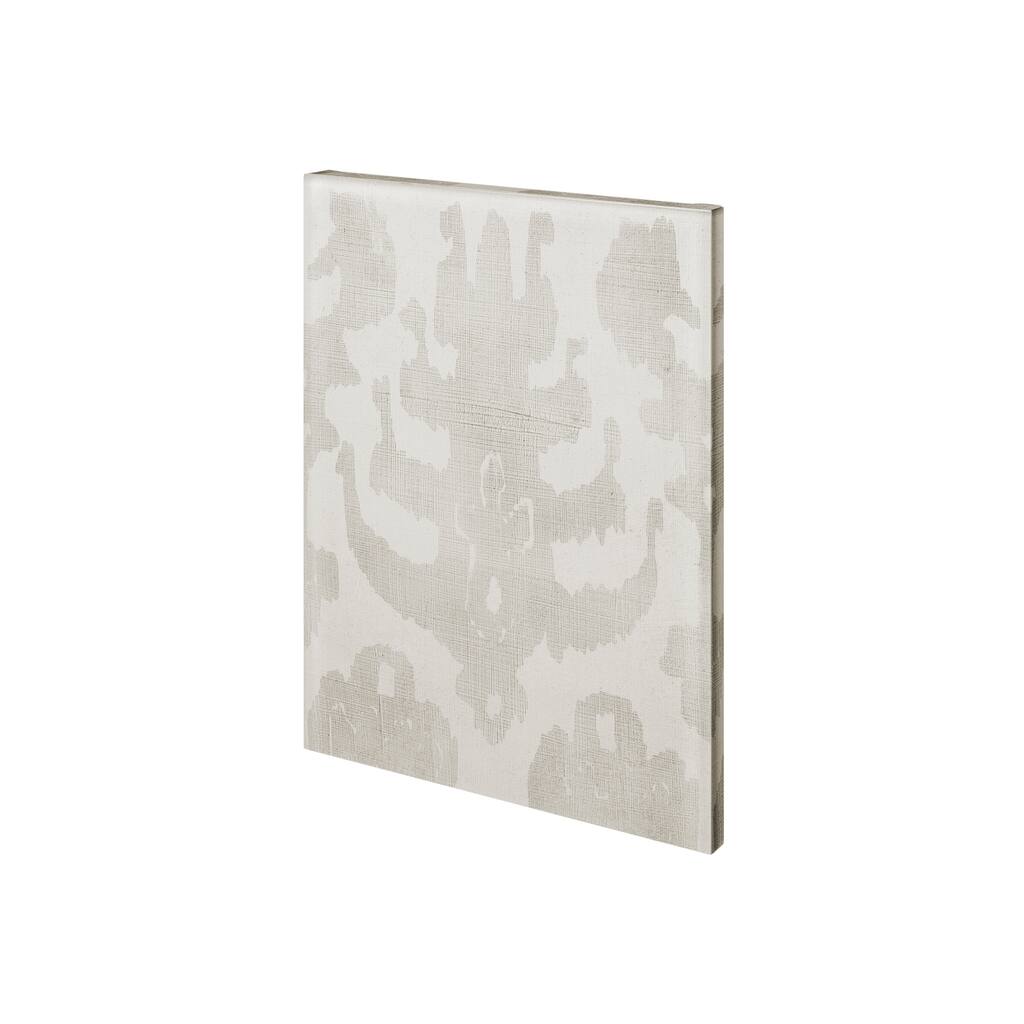 Shadow Ikat IV Canvas Art Print