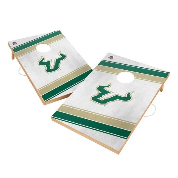 slide 2 of 5, South Florida Bulls USF 2x4 Tailgate Cornhole Boards Include Carrying Case